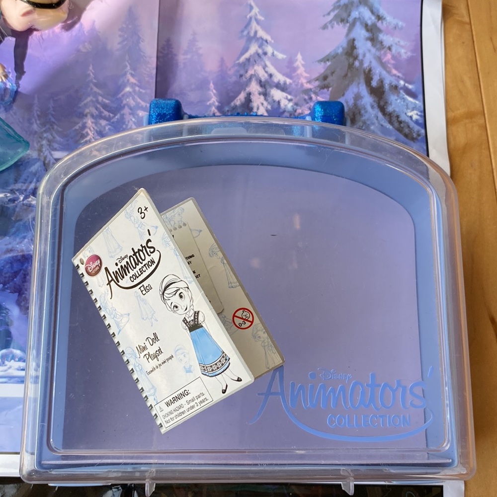 - 💕 Preloved Disney Parks Elsa Animator’s Collection Playset ❄️⛄️ - Picture 10 of 11